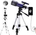 Best Kids Beginners Telescope  150x Magnification Astronomical Telescope with  Adjustable Tripod