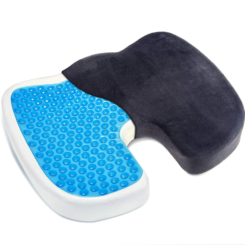 Orthopedic Memory Foam  Support Cushion Helps With Coccyx Sciatica Pain