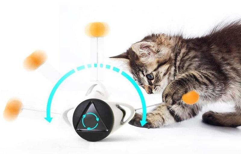 Smart Cat Toy Automatic Indoor Exercise Interactive Cat Toy