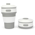 Collapsible BPA FREE Silicone Travel Coffee Mug Cup