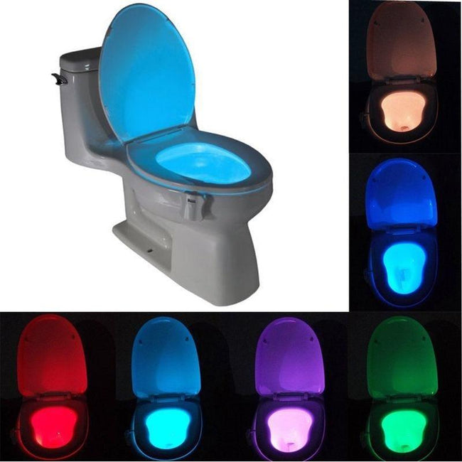Smart Bathroom Toilet Nightlight LED Body Motion Sensor