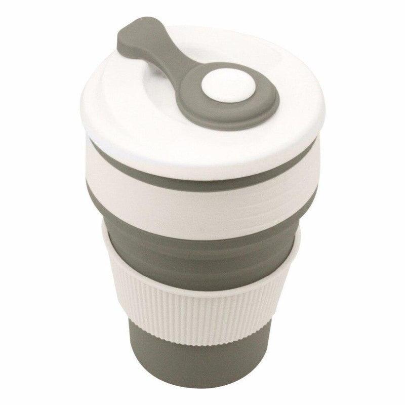 Collapsible BPA FREE Silicone Travel Coffee Mug Cup