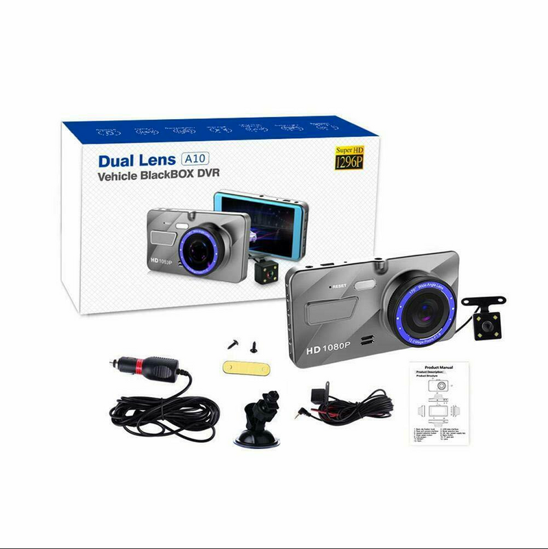 HD Dual Lens Car Dash Cam