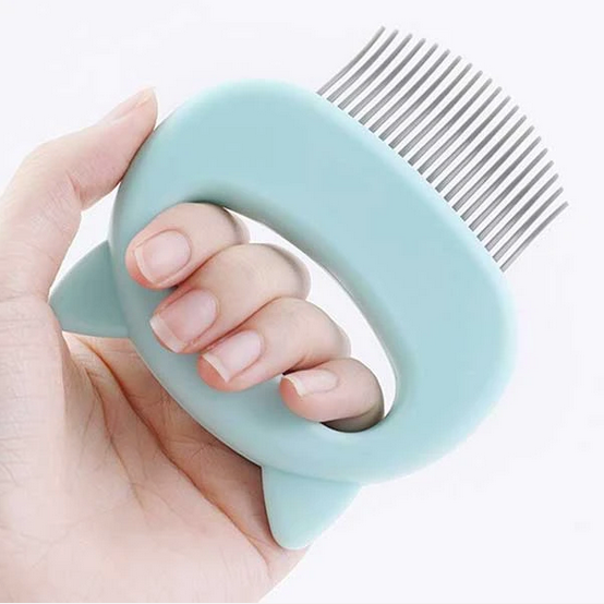 Pet massage-cleaning comb