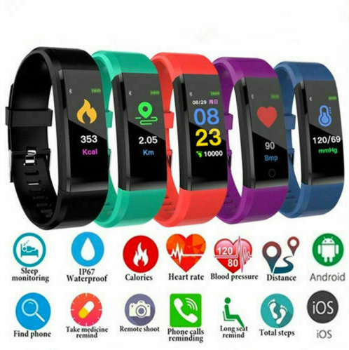 Colour Screen Smart Wristband