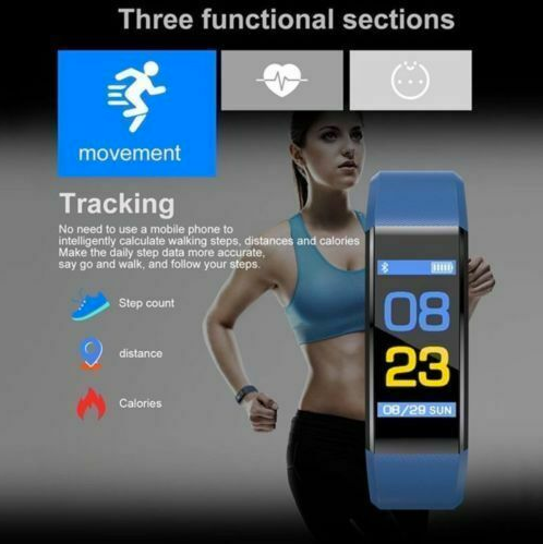 Colour Screen Smart Wristband