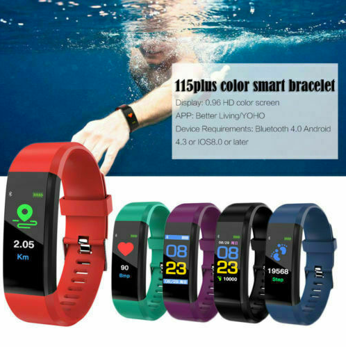 Colour Screen Smart Wristband