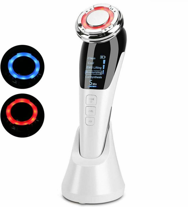 Facial LED Light Massager & Micro current Device