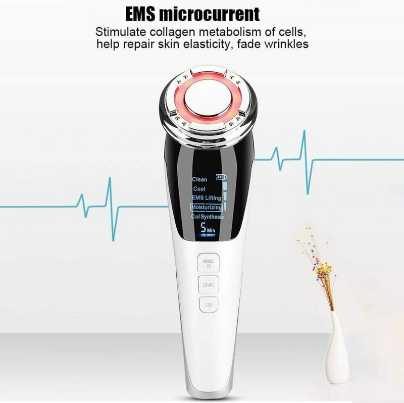 Facial LED Light Massager & Micro current Device