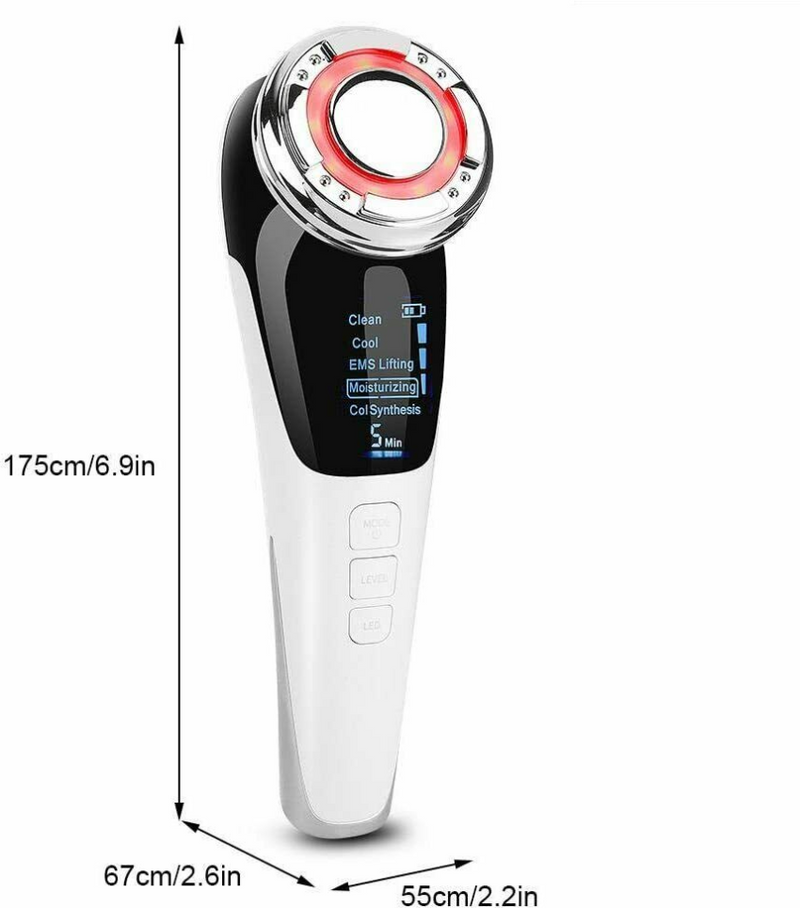 Facial LED Light Massager & Micro current Device