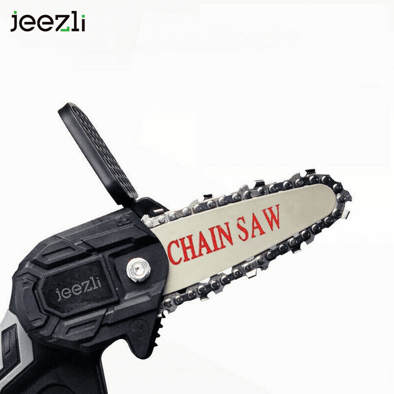 Mini Cordless Chainsaw- Saw Wood Cutter 2 Battery 800W 88V