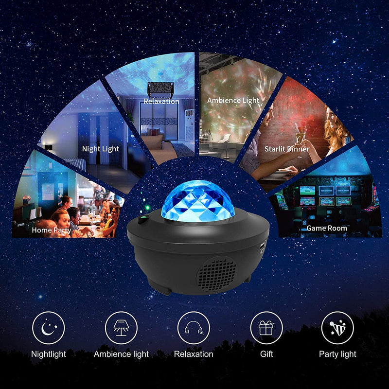 Galaxy Projector, Star Sky Bluetooth and Remote Control