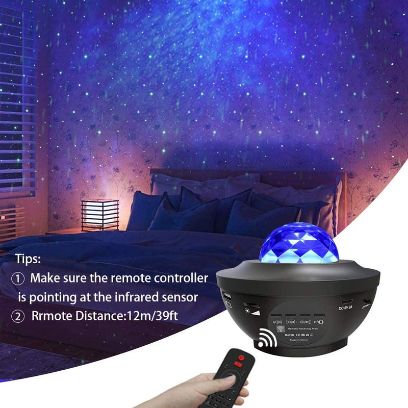 Galaxy Projector, Star Sky Bluetooth and Remote Control