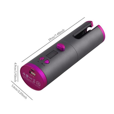 Cordless Auto Rotating Hair Curler