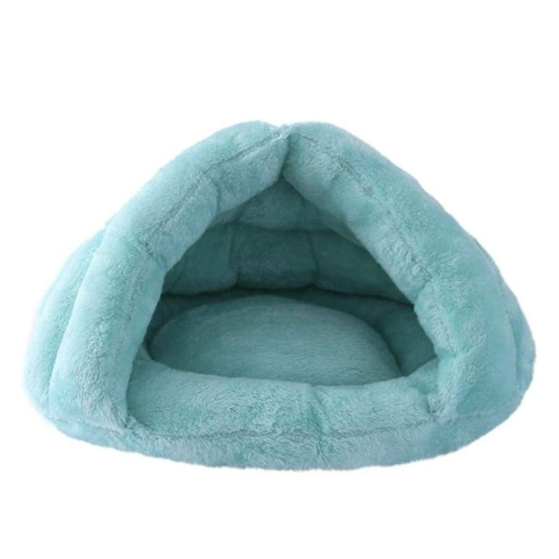 PresentPet Cosy Heated Cat Bed - Blue / L