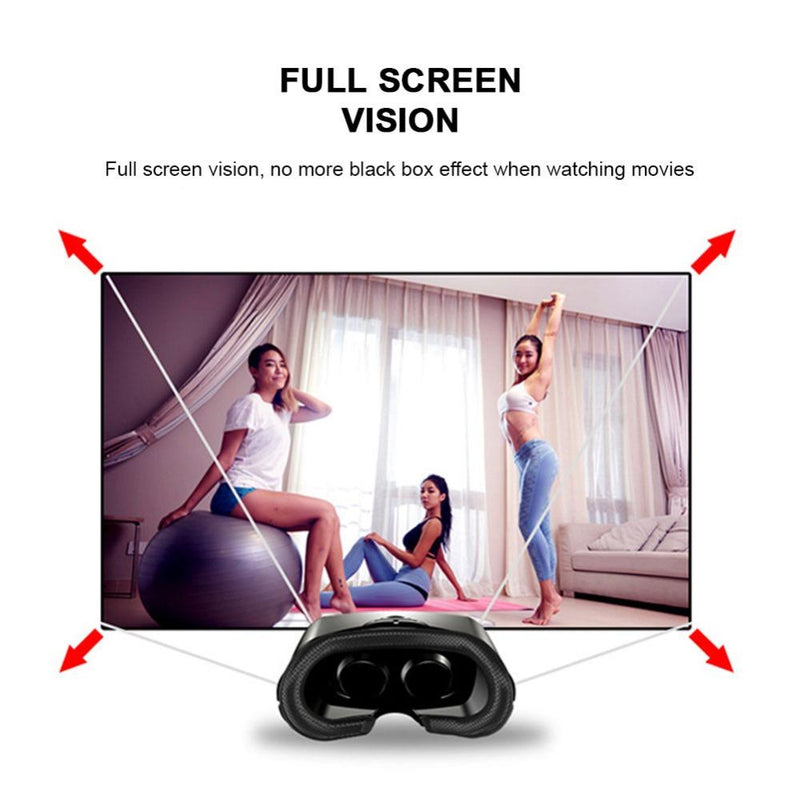 3D Virtual Glasses Virtual Reality Headset Cardboard - 24/7 Gadgets