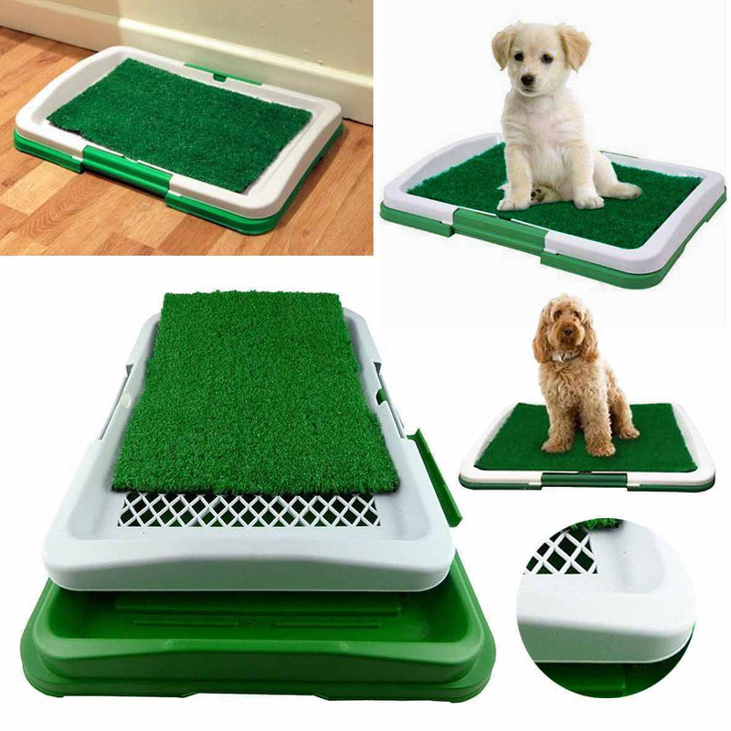 Dog Toilet Mat Indoor Restroom Training Grass Potty Pad