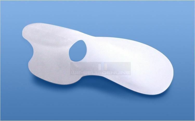 2 Silicone Gel Bunion Toe Protector Straightener Corrector Spreader Splint Pads