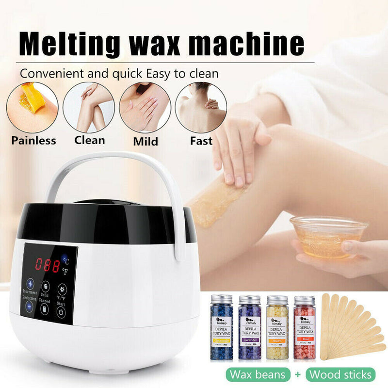 Best Home Waxing Kit  Led Warmer,Wax Beans, Stir Sticks