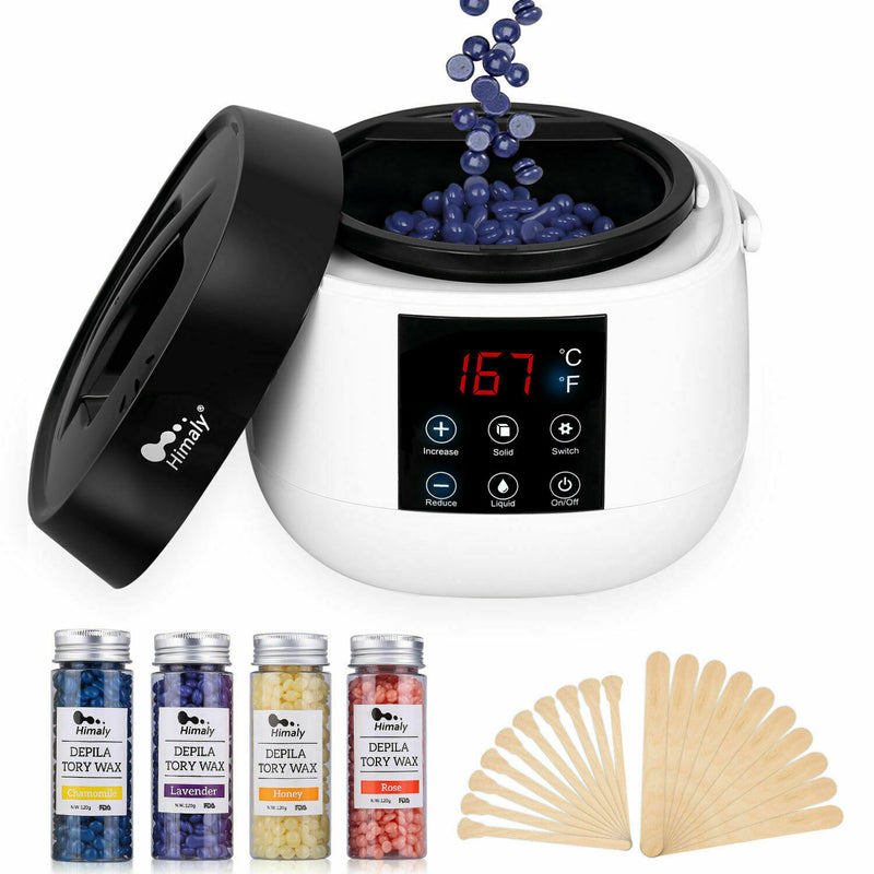 Best Home Waxing Kit  Led Warmer,Wax Beans, Stir Sticks