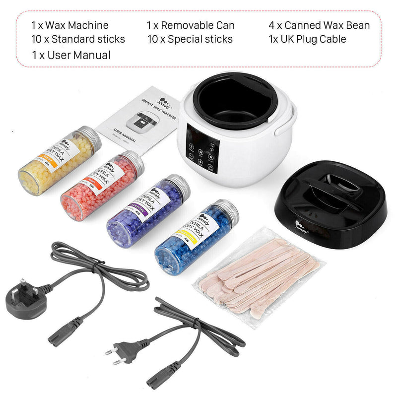 Best Home Waxing Kit  Led Warmer,Wax Beans, Stir Sticks