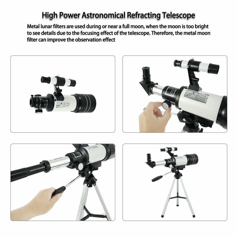 Best Kids Beginners Telescope  150x Magnification Astronomical Telescope with Tripod