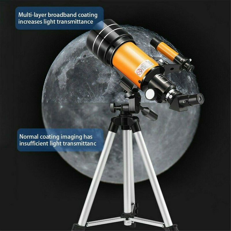 Best Telescope for Kids and Beginners with Adjustable Tripod HD Night Vision