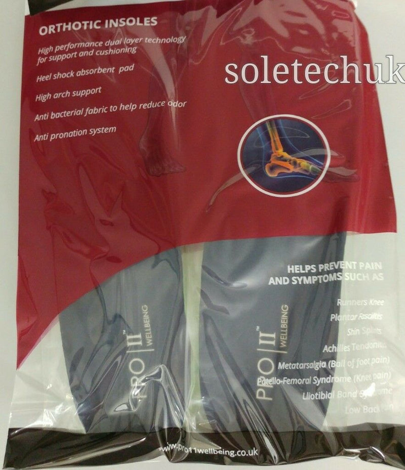 Orthotic Insoles for Plantar Fasciitis Max Support  - Pro