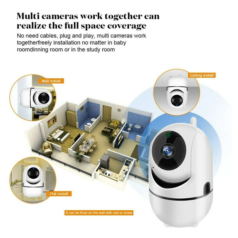 1080P WIFI IP Camera Wireless CCTV HD PTZ Smart Security IR Camera Surveillance