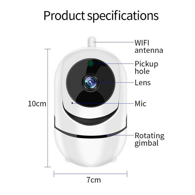 1080P WIFI IP Camera Wireless CCTV HD PTZ Smart Security IR Camera Surveillance