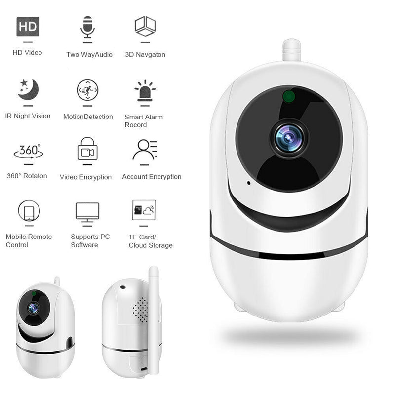 1080P WIFI IP Camera Wireless CCTV HD PTZ Smart Security IR Camera Surveillance