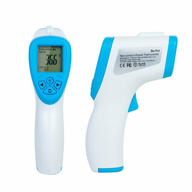 IR Infrared Digital Forehead Thermometer Meters LCD Screen Handheld Baby Adult