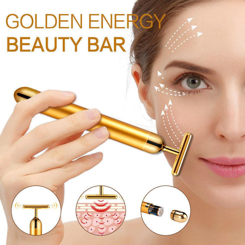 Gold Beauty Bar Massager