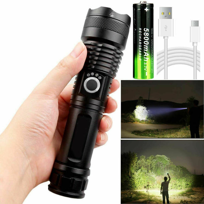 Super Powerful LED Rechargeable Torch