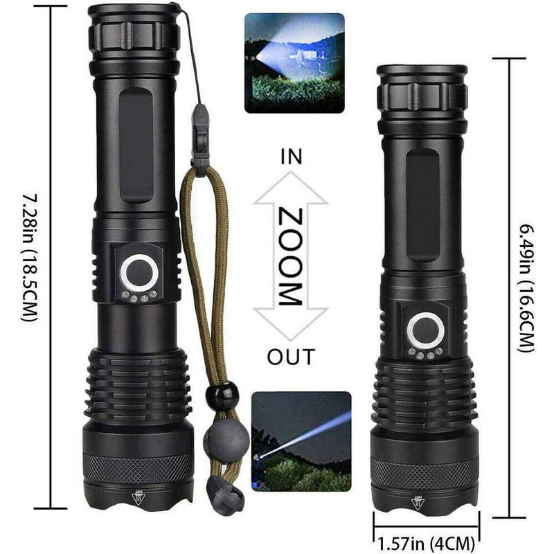 Super Powerful LED Rechargeable Torch